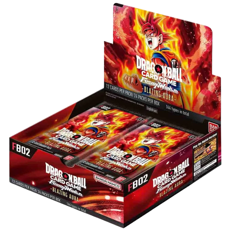 DRAGON BALL - FB02 - FUSION WORLD BLAZING AURA - EN