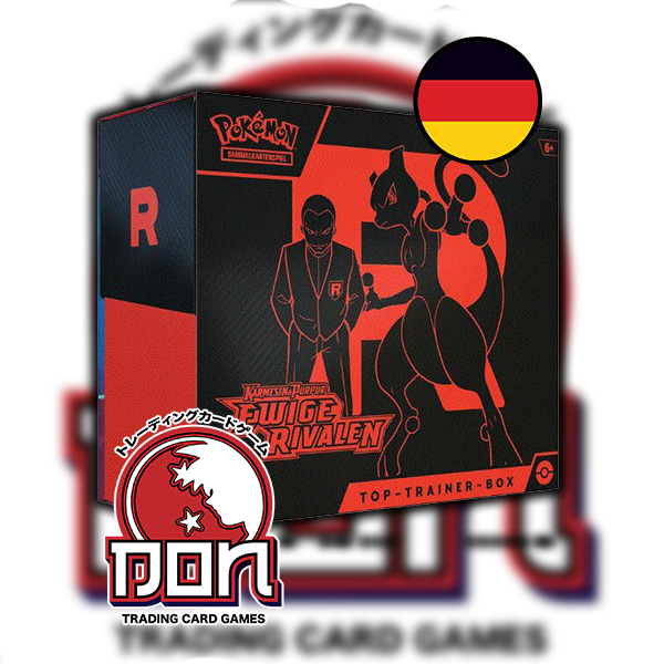 POKEMON KARMESIN & PURPUR - EWIGE RIVALEN - TOP TRAINER BOX - DEUTSCH