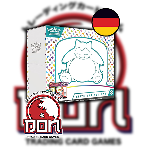 POKEMON KARMESIN & PURPUR - TOP TRAINER BOX 151 - DEUTSCH