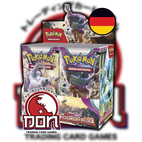 POKEMON KARMESIN & PUPUR - ENTWICKLUNGEN IN PALDEA - DEUTSCH