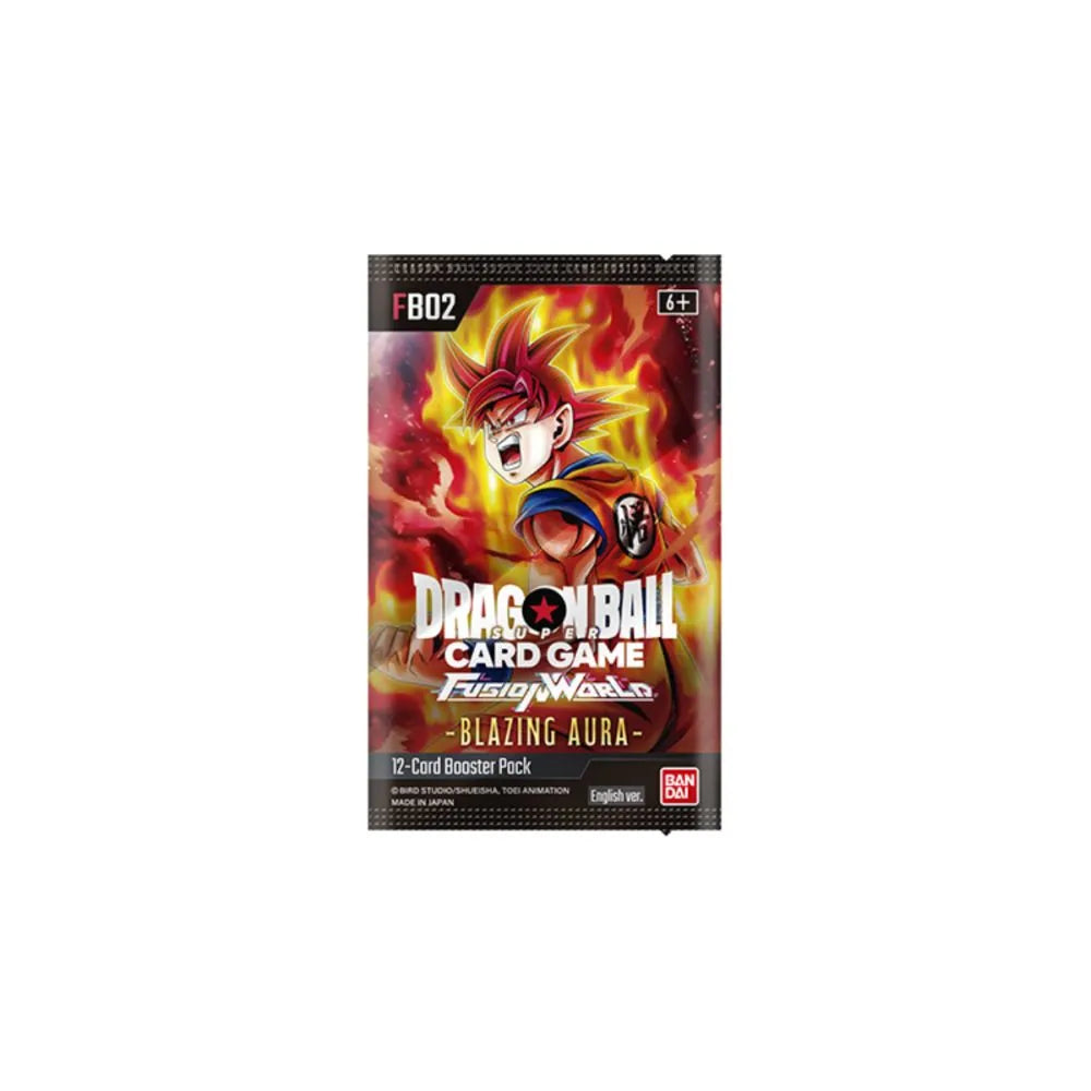 DRAGON BALL - FB02 - FUSION WORLD BLAZING AURA - EN