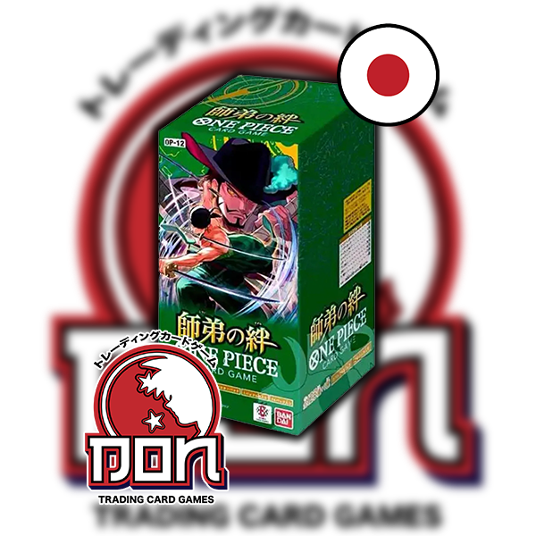 ONE PIECE - OP-12 - BONDS OF MASTER AND DISCIPLE - JPN