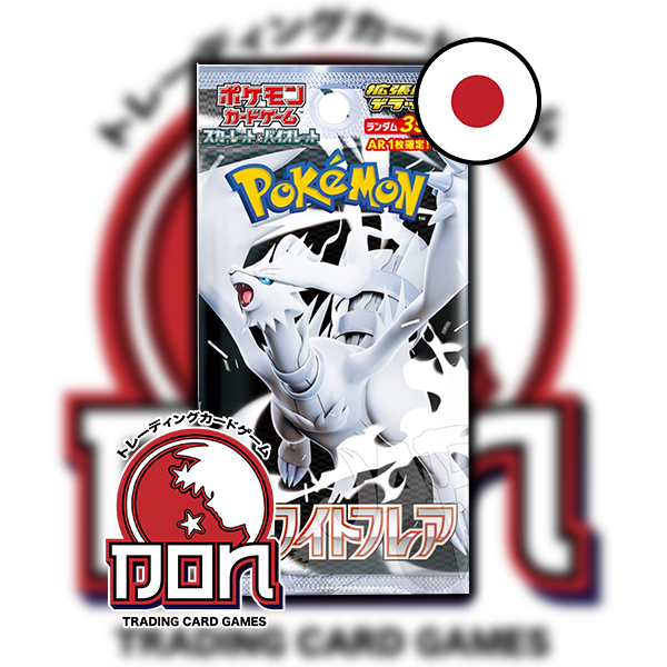 POKEMON KARMESIN & PURPUR - WHITE FLARE SLIM - JAPANISCH