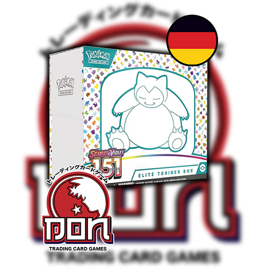 POKEMON KARMESIN & PURPUR - TOP TRAINER BOX 151 - DEUTSCH