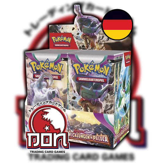 POKEMON KARMESIN & PUPUR - ENTWICKLUNGEN IN PALDEA - DEUTSCH